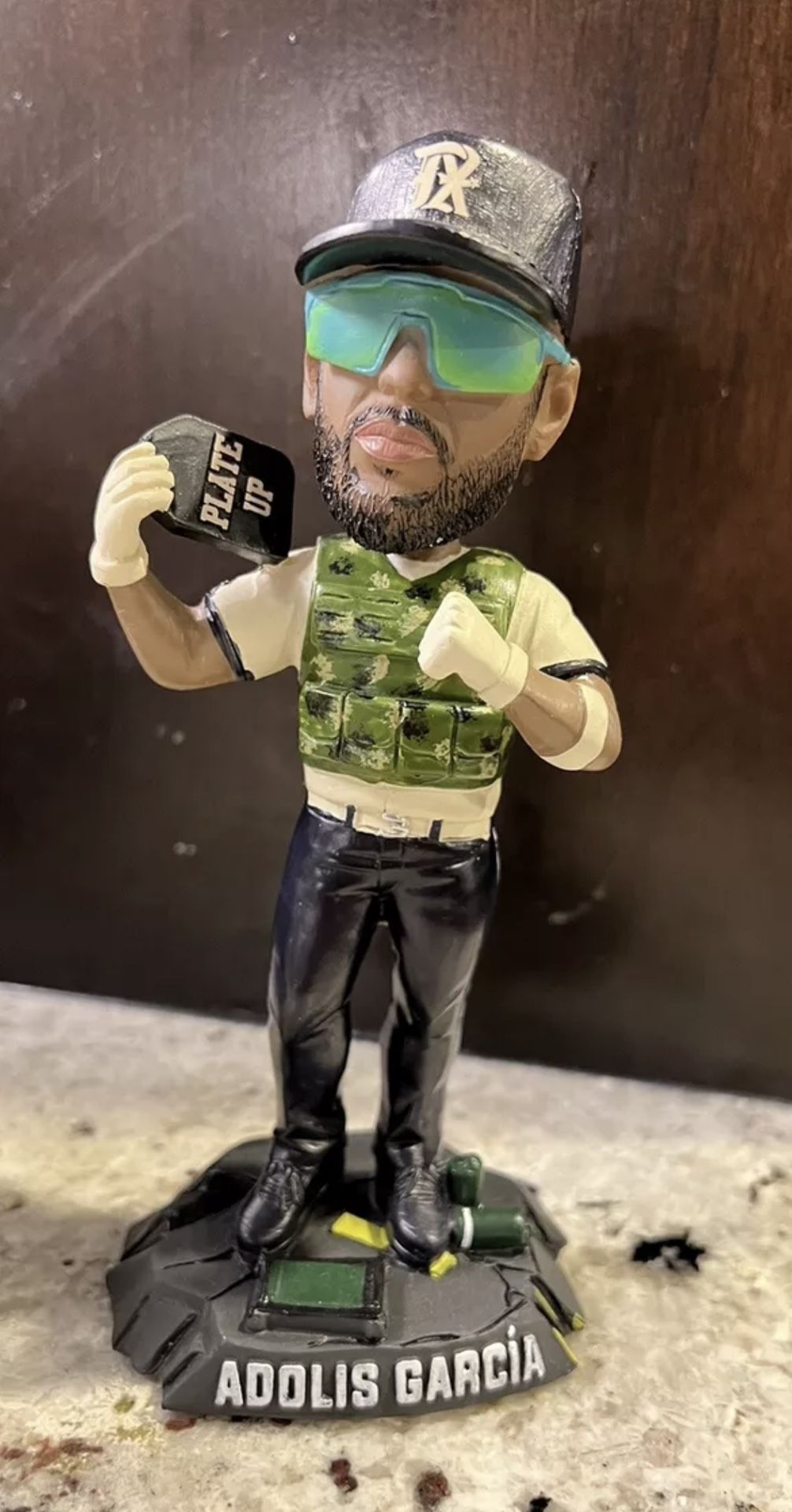 TEXAS RANGERS ADOLIS GARCIA CALL OF DUTY BOBBLEHEAD 5/15/24 THEME NIGHT NEW COD