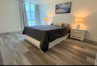 Modern White Queen Bedroom Set + Brand New Mattress!