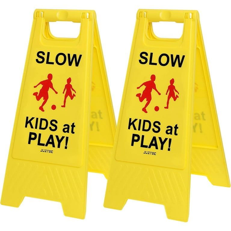 Kids At Play Safety Signs