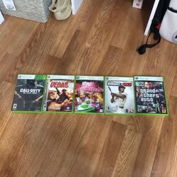 Xbox Games (5) 10 Each Game