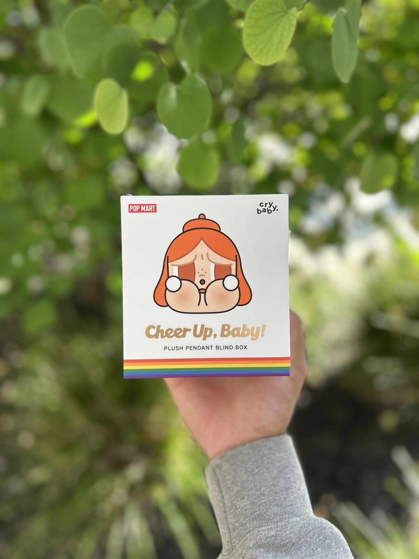 Pop Mart Crybaby Cheer Up, Baby! Plush Pendant 