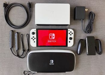 NINTENDO SWITCH OLED MODEL COMPLETE