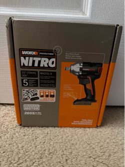 WORX Cordless Impact Wrench with Brushless Motor WX272L.9
