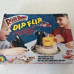 Roger Rabbit Dip Flip Vintage Board Game