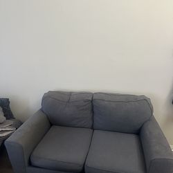 Grey Love Seat Couch