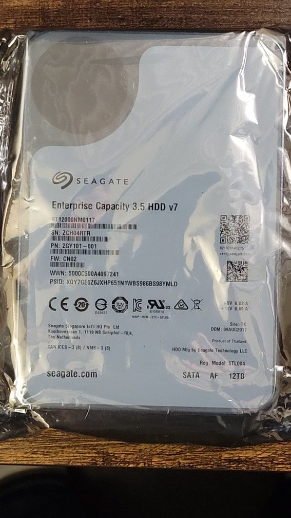 Seagate 12TB SATA HDD