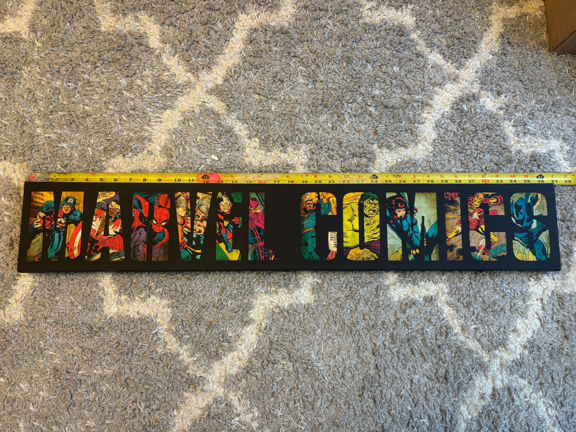 Marvel Comics Sign