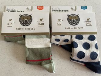 DAD + KID TWINSIES MATCHING SOCKS