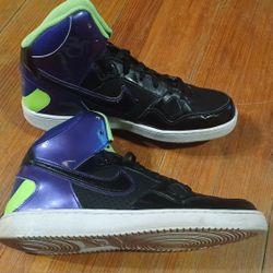 Men's Size 11 Son Of Force Black Green Purple Joker COA 
