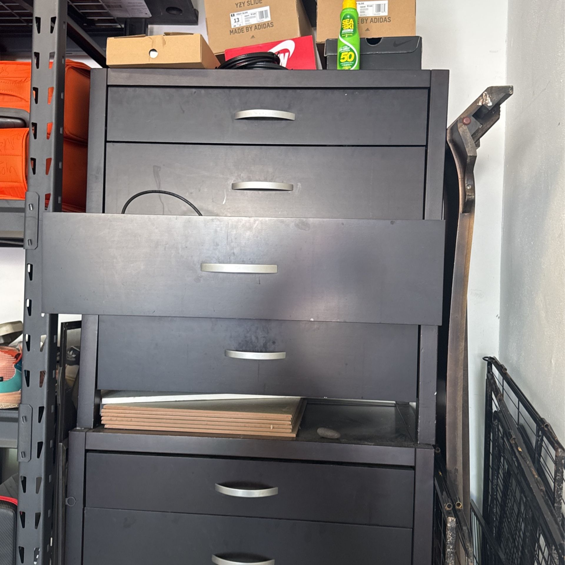 2 Desk Stands Wood Modern