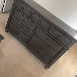 King Bed Frame & Dresser