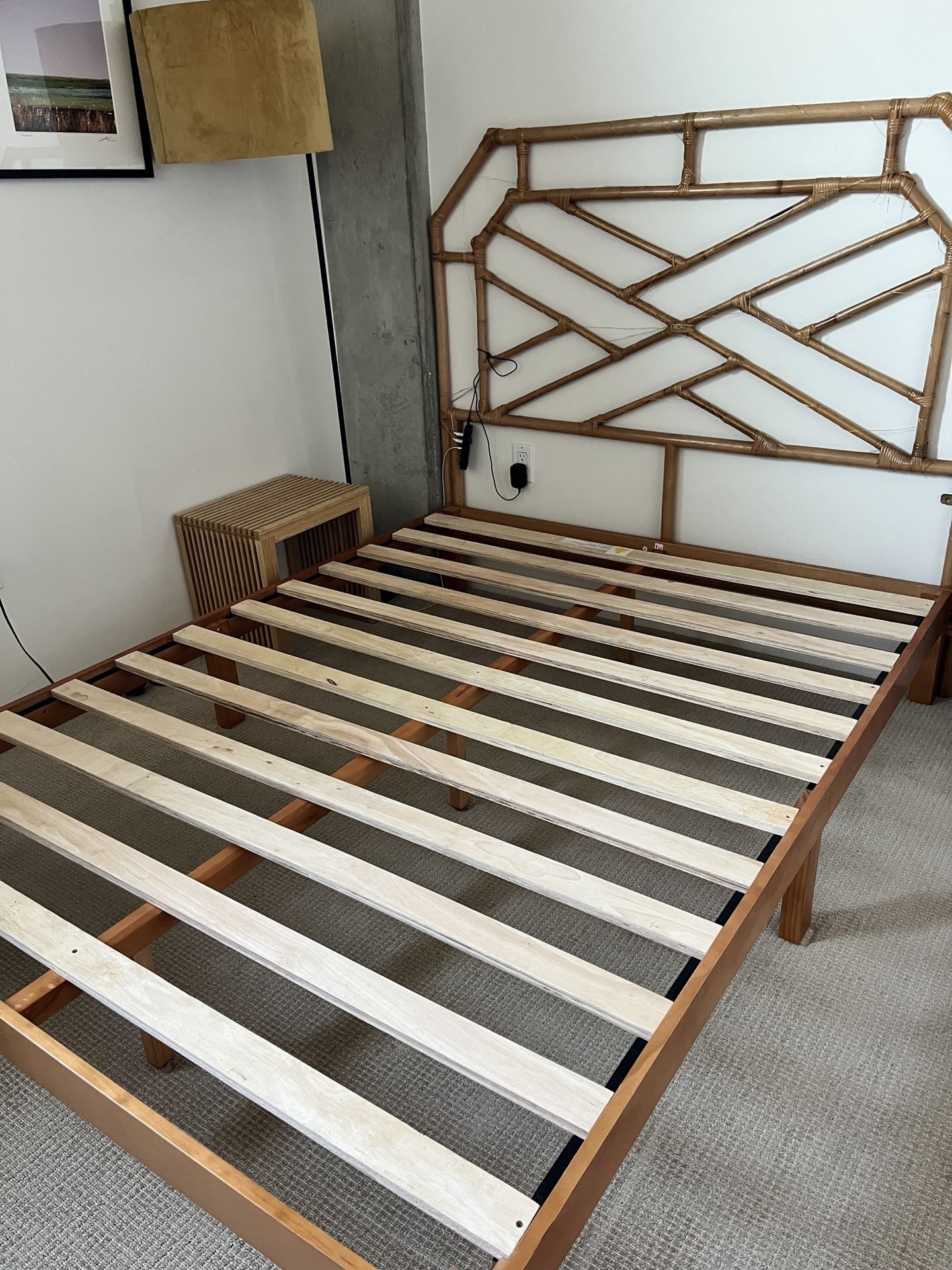 Wood Queen Bedframe
