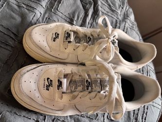Nike Air Force 1 White Low-Top Sneakers