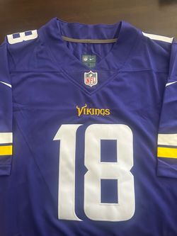 Minnesota Vikings Justin Jefferson stitched