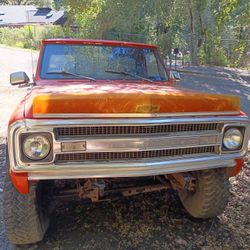 1969 Chevy Custom  4x4  Pick Up Truck