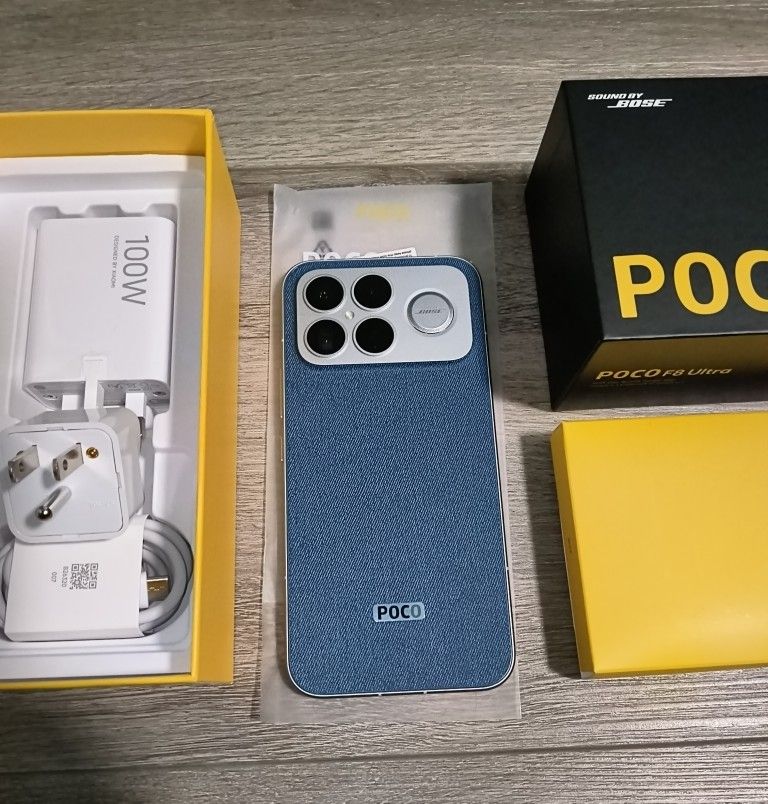 Poco F8 Ultra Global 512gb/16gb ram