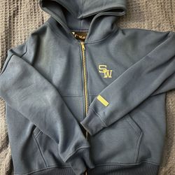 Suavo World Blue Hoodie