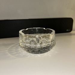Cristal Vitrometan Ashtray made of crystal 