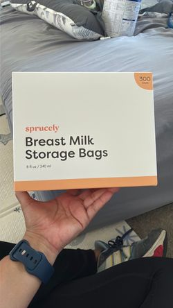 New Breast milk storage bags