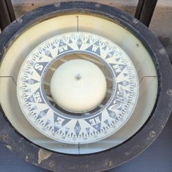 Vintage Nautical Ship's Compass By Kelvin & White USA Brass