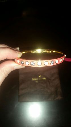 Kate Spade pink bangle