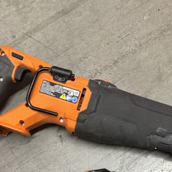 RIDGID 18V BRUSHLESS CORDLESS!!!  Reciprocating Saw (Tool Only)