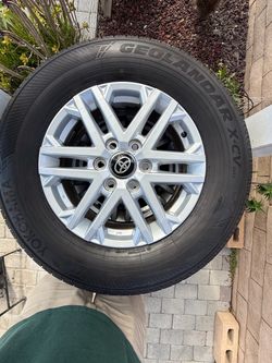 Original factory 2025 Tundra wheels