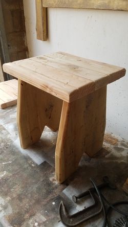 Rent Stools, Benches and Tables.. Rustic Style