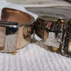 Pair Of Genva bangle Watches 