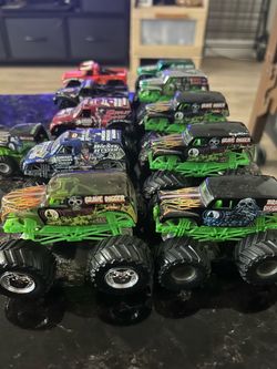 Monster Jam Die-Cast Truck Collection Lot