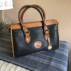 Early 90s Dooney & Bourke Leather Tote 