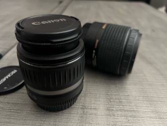 Canon ef-s 18-55mm & Promaster 28-80mm Lens for Canon EFS Mount