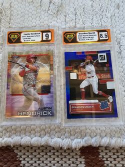 🔥AUSTIN HENDRICK/BRANDON MARSH GRADED🔥