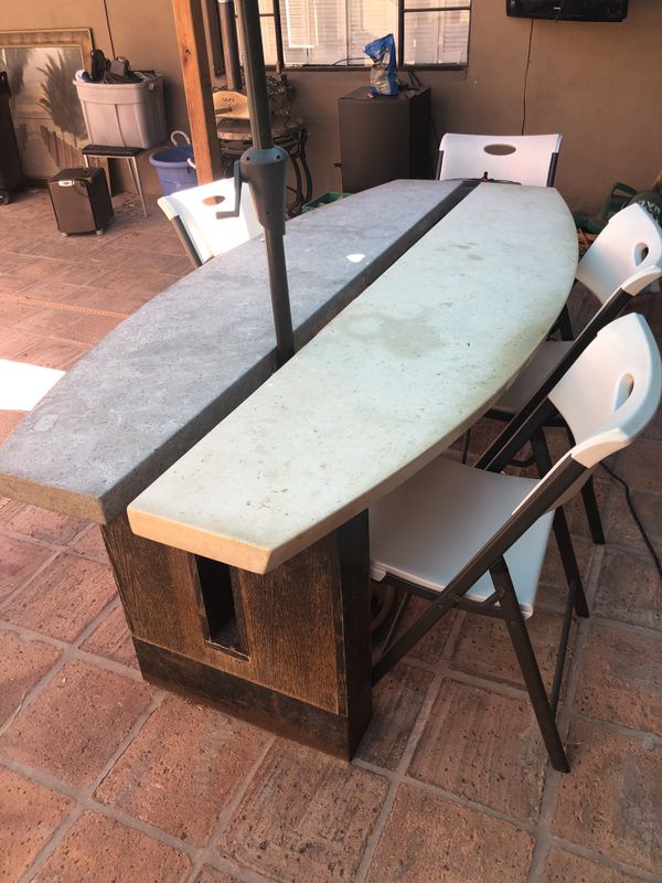 concrete patio table for sale in phoenix, az - offerup