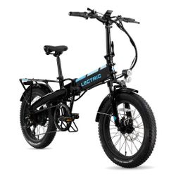 LECTRIC 
Foldable Long-Range Utility eBike
XP 3.0 Black Long-Range eBike