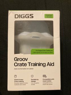 Diggs Groov Crate Training Aid for Puppies and Nervous Dogs – Calming Lick Mat for Crate Training & Separation – Puppy Enrichment Toy with Freezer She