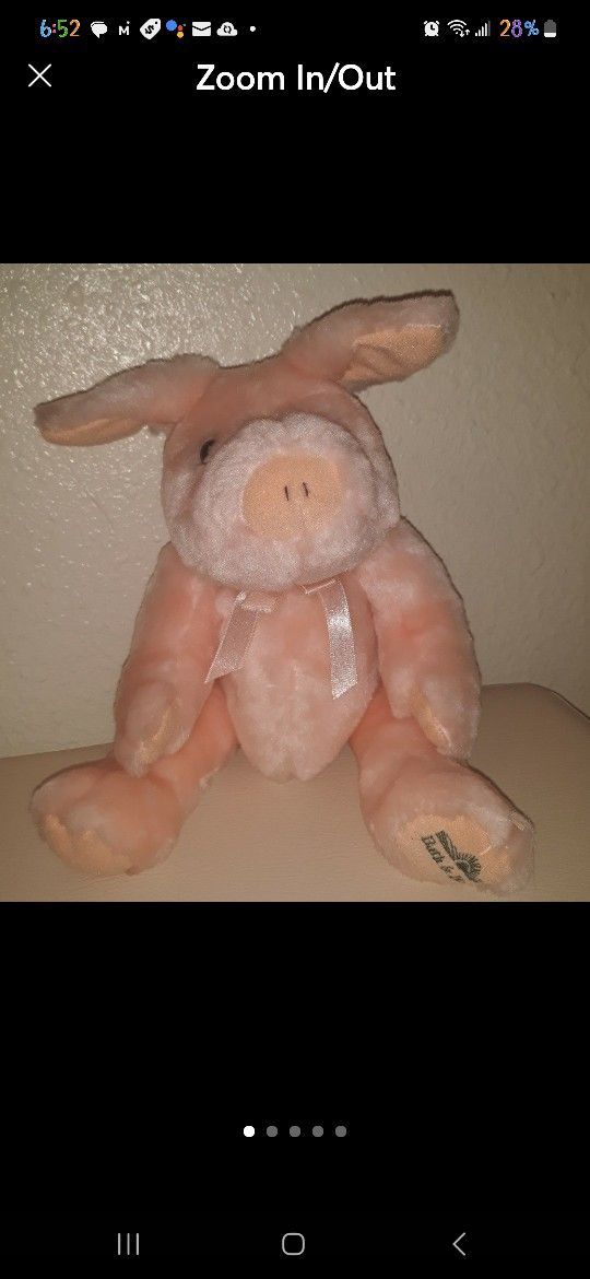 Bath & Body Works Pig Plush Stuffed Animal
