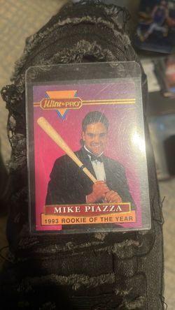 Mike Piazza 1993 Rookie of the Year Ultra Pro Card