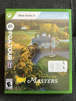 Xbox Golf Game Masters 