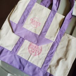 Large&mini Traders Joe’s Canvas Tote 