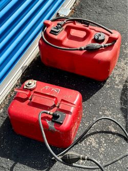 2 - Gas cans for outboard motor