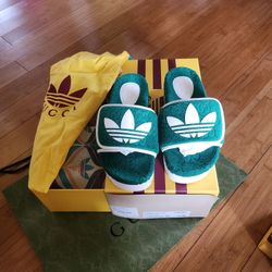 Womens ADIDAS GUCCI X SLIDES