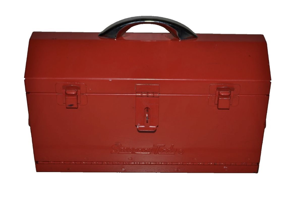 Snap-on Party Box/Toolbox - Vintage Collectible - Old Logo - Compact Size EUC