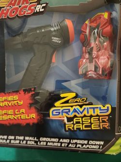 Brand New Air Hogs RC Zero Gravity Laser Racer Boy Kids Race Car Toys - Red !!