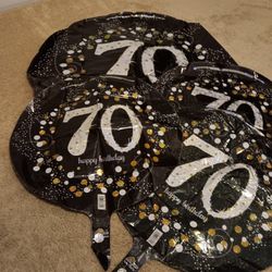 Free 70th Birthday Balloons 