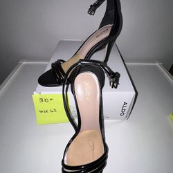 Black Aldo Heels