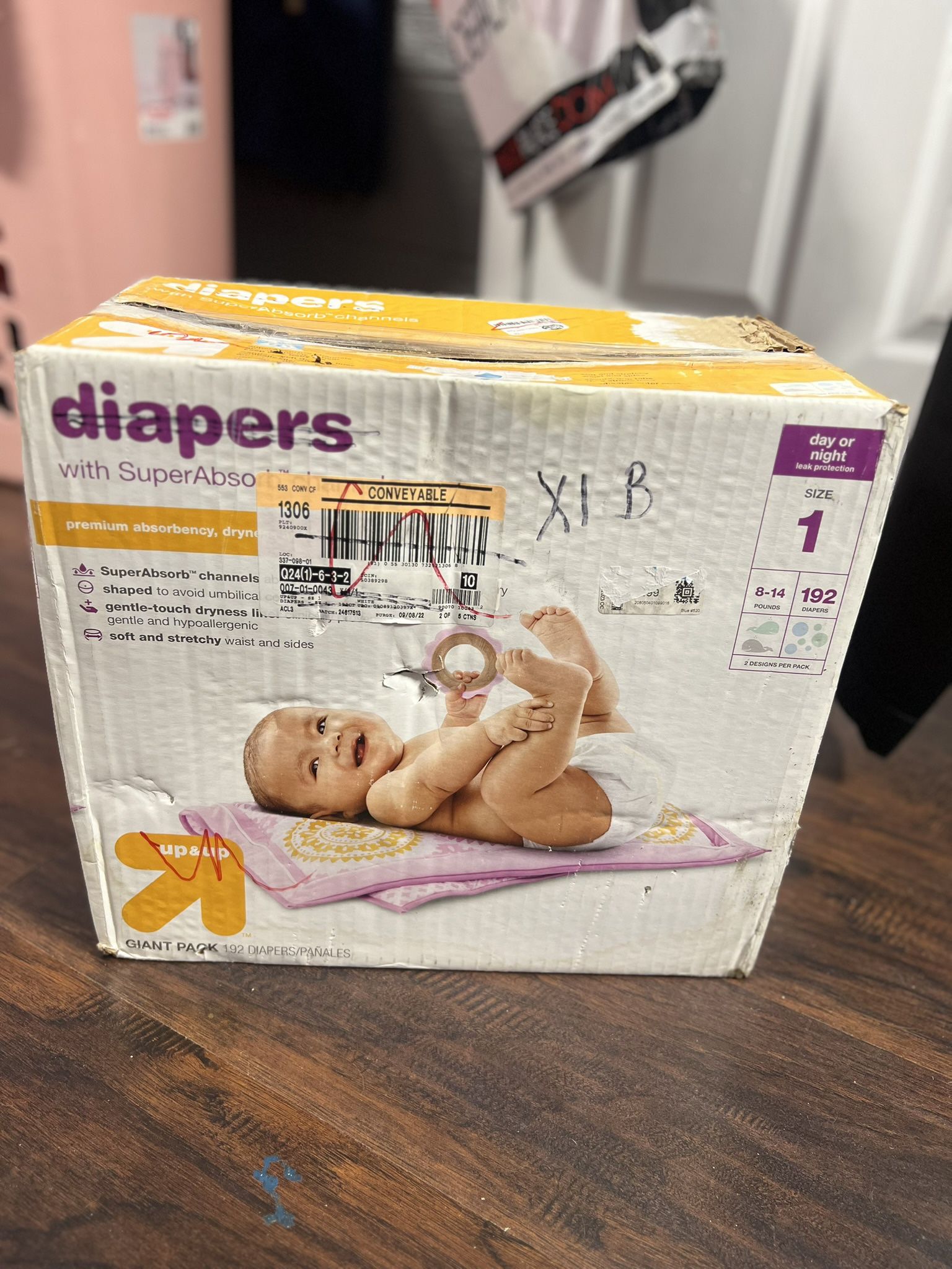 Size 1 Diapers Up&Up
