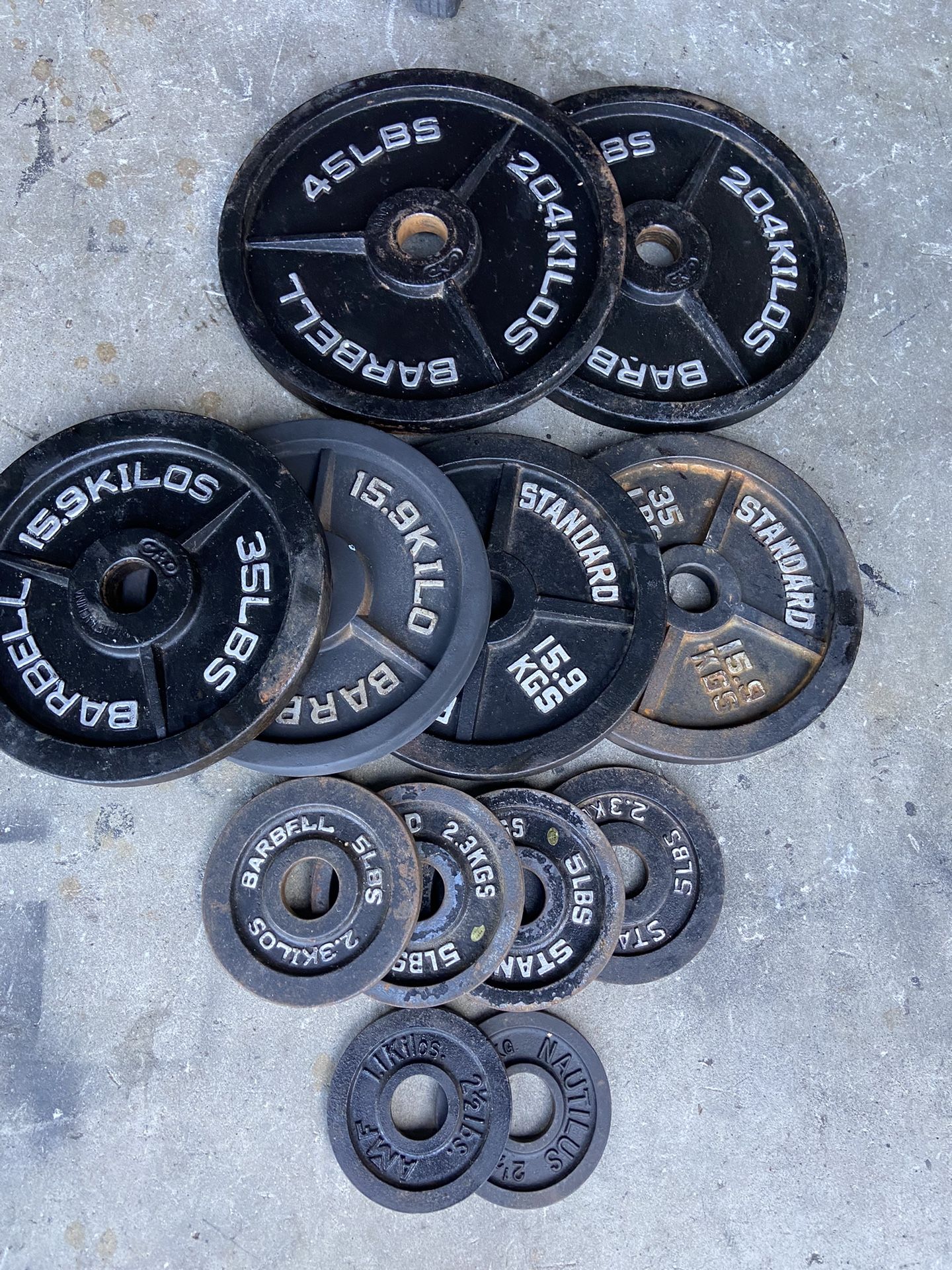 Olympic Weight set