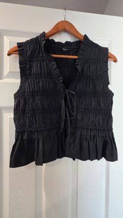 Rails Martine top in Black Large