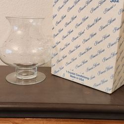 Princess House Crystal Candle Lamp